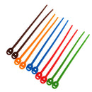 10pcs Bag Ties Cable Zip Tie Twist Multi-use Bag Clip Bread Tie Food Sa- OZ