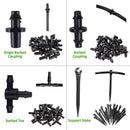 15M Automatic Drip Irrigation System Garden Hose Plant Watering Drip Repair V9J9
