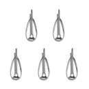 5Pcs Stainless Steel Corrosion resistance Fishing Rod Guide Tip Ring Hook