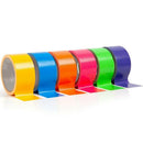 Multi Colored Duct Tape 6 Colors 10 yards x 2 inch rolls Girls & Boys Kids Craft