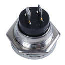 3 Pcs AC 125V 3A SPST Normal Open Momentary Push Button Switch Red G8W6