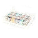 transparent tape box stationary storage box tape organizer box JR