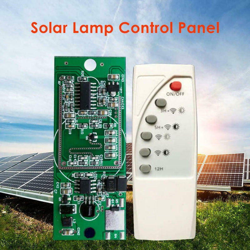 Microwave Radar Induction Solar Lamp Control Panel Lithium Battery Board