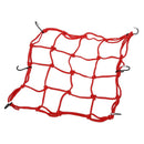 Motorcycle Cargo 6 Hooks Hold Down Web Net Bungee Storage Carrier Red X4F3