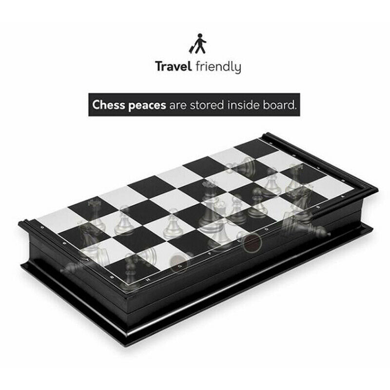 Magnetic Travel game Chess Set Wegiel European Professional Tournament Chess  Hn