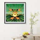 5D DIY Full Drill Diamond Painting Funny Frog Cross Stitch Embroidery Craft A