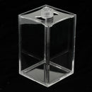 2pcs Acrylic Clear Aquarium Tropical Sea Aquatic Rumble   Small LED Tank