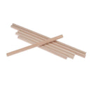 6 Pieces Wood Round Unfinished Wooden Dowel Rods for DIY Crafts Modeling Art