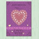 Heart Metal Cutting Dies Stencil Scrapbook Paper Card Craft Embossing DIY  OZ