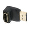Plug & Play HDMI Male to Female Adapter Adaptor for HDTV Projector LCD TV