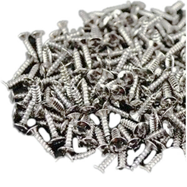 100pcs Guitar Pickguard Screws For Fender Strat/Tele Electric Guitar Bass s
