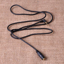2pc Male to Female 3.5mm AUX Audio Headphone Stereo Jack Extension Cable Cord 1M