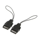 2PCS Quick Release Buckle Kit Neck Strap ABS for Camera Eyelet Sling Belt