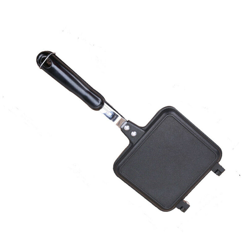 1Pcs Non-Stick Double-Sided Folding Frying Pan Sandwich Maker Mould Newest Use