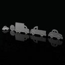 5PC Car Metal DIY Cutting Dies Stencil Scrapbook Paper Kid Card Embossing