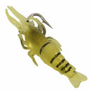 5X(5 Pieces X Soft shrimp Simulation of soft shrimp Lure bait Fishing Lure P7W3)