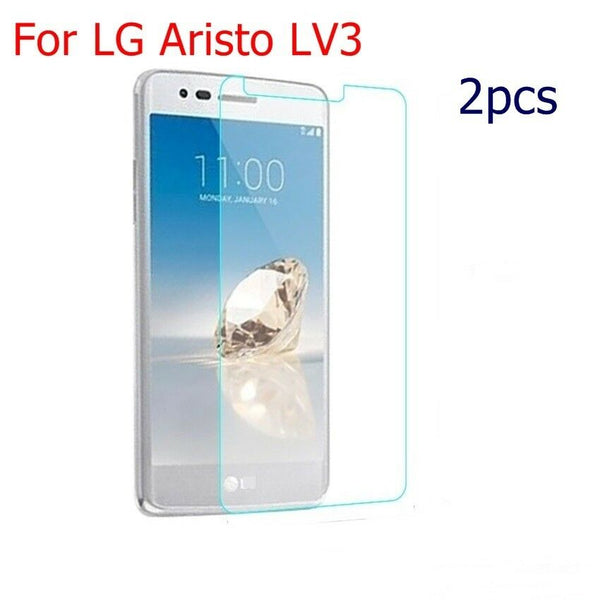 2pc HD Tempered Glass Film Screen Protector For LG Aristo LV3 Mobile Phone film