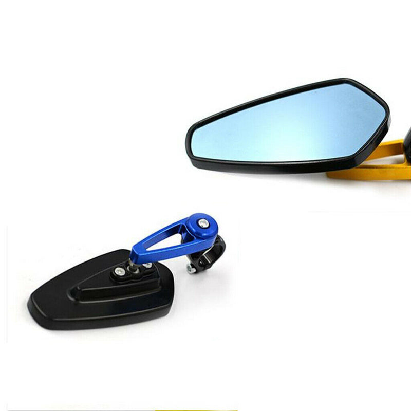 Motorcycle Adjustable Motorcycle Side View Mirrors CNC Aluminum Universal Fit