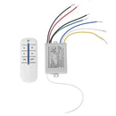 4 Relay 220V Digital Intelligent Wall Lamp Wireless Remote Control Switch