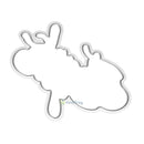 1Pc Silicone Thank You Stamp+Metal Cutting Dies Stencil Frame Scrapbooking Album