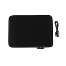 Non-Slip RGB Gaming Mouse Pad 9 Lighting Modes Laptop Mousepad Mat 14"x10"