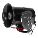 Car Warning Alarm Police Fire Siren Horn PA Louds Speaker Sounds System 6 M4Y9