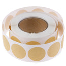 500pcs/set Blank round craft Stickers seal labels DIY stickers for Packag OZ