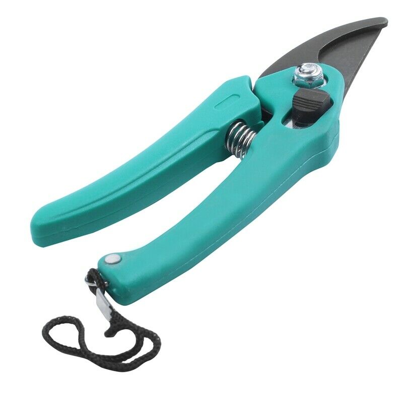 Gardening Pruning Shear Snip Tool Pruner Scissor Branch Cutter Lock Spring