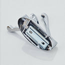 Coat Robe Wall Hook Wall Mounted Swing Triple Towel Hat Clothes Hook