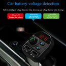 805E Bluetooth 5.0 Car Kit Handsfree FM Transmitter Radio MP3 Player USB Charger