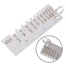Metal Sheet Thickness Gauge Welding Gage Soldering Inspection Tools Welder Ru BX