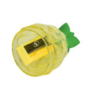 1x Transparent Pineapple Pencil Sharpener Decoration School Office Supplies FT