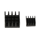 6Pack Black Aluminum Heat Sink Cooling HeatSink Radiator For Raspberry Pi