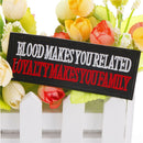 1pc blood makes cloth badges patch embroidered applique sewing label patches Z