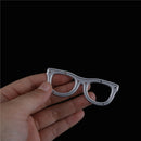 2X Glasses Metal Cutting Dies Stencil For Scrapbooking DIY Album Cards Deco JR