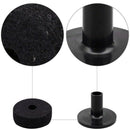 Cymbal Stand Felt Washer and Plastic Drum Cymbal Stand Sleeves Replacement L9M7