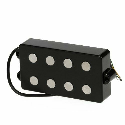 4 String Bass Humbucker Pickup Black