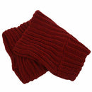 Men Women Woolen Knit Winter Warm Cowl Neck Infinity Circle Scarf Shawl Xma