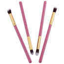 Pro 4pcs Eye Makeup Brush Set Kits Small Size Eyeshadow Cosmetic Brush Tool