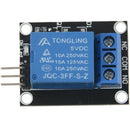 1 pcs blue and black metal 1-way relay module 5V relay module KY-019 for Ar