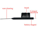 4-in-1 Hearing Aid Cleaning Tool with Magnet / Brush / Wire loop / vent clea MO