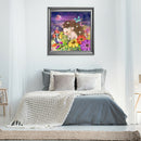 5D DIY Full Drill Diamond Painting Hedgehog Embroidery Mosaic Craft Kit