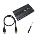 USB 3.0 SATA 2.5" inch HD HDD Hard Disk Drive Enclosure Aluminum Case Box A