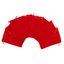 100psc Velvet Drawstring Bags Wedding Favor Pouch Jewelry Trinkets Holder