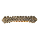 2pack Womens Retro Style French Barrette Celtic Hair Clip Clamp Hair Decor