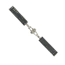 Luxury Ceramic Watch Wristband Strap Belt For 22mm Smart Bracelet Black