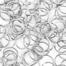 1X(100 Large 30Mm Split Ring Keyring Key Holder Loop Hoop