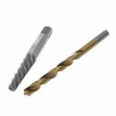 10xScrew Extractor Right Hand Cobalt Drill Bit Set Easy Out Broken Bolt Set Hot