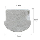 4 Pack Universal Vacuum Cleaner Filter Cotton Replacement Part