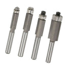 1/4" & 5/16" & 3/8" & 1/2" Bearing Diameter Flush Trim Pattern Router Bit